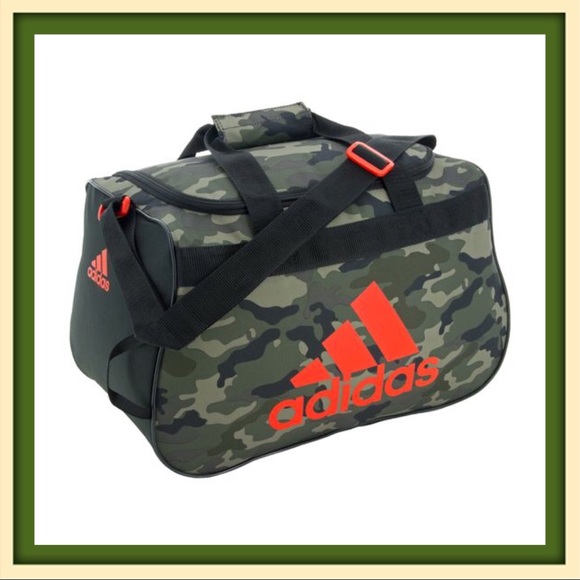 adidas camo duffle bag